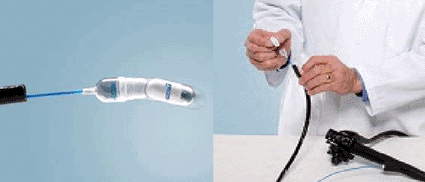 Image: The PillCam Express endoscopic device (photo courtesy Given Imaging).